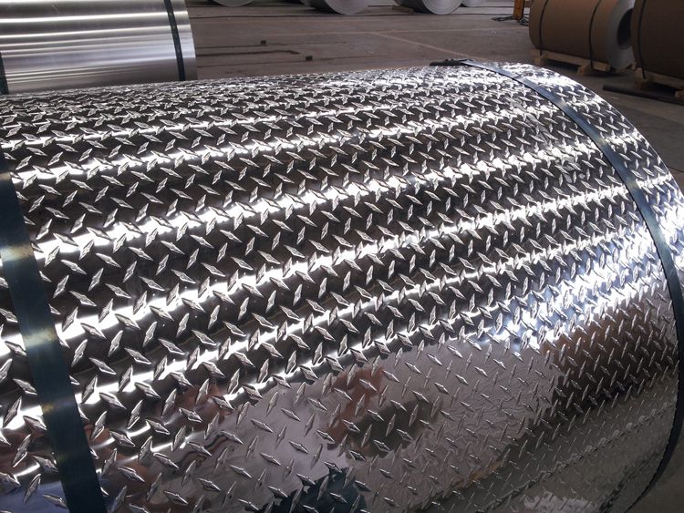 Cadar Aluminium Timbul Dengan Corak Butiran Beras Tiga