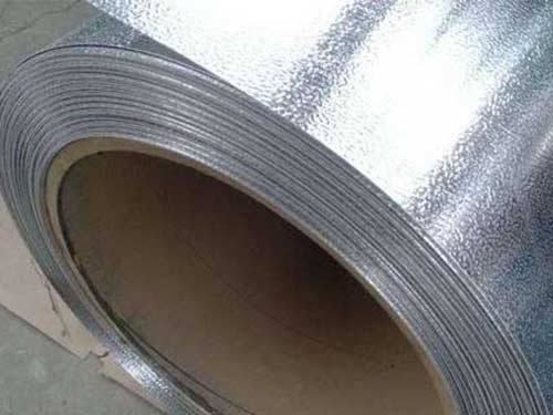 Aluminum foil for semi rigid duct