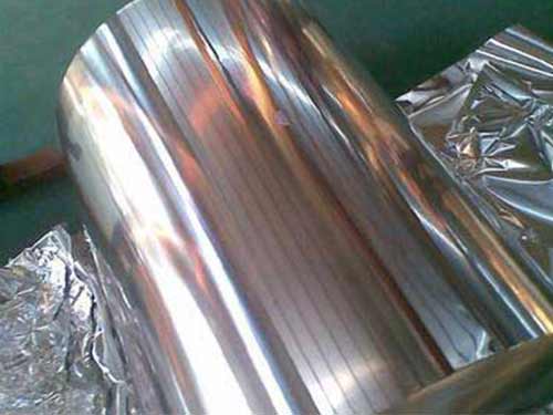 Three temper of aluminum foil blanks