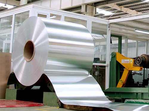 Anti corrosion measures for aluminum foil rolls