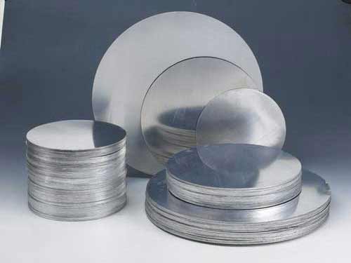 Aluminum circle for impact bonding