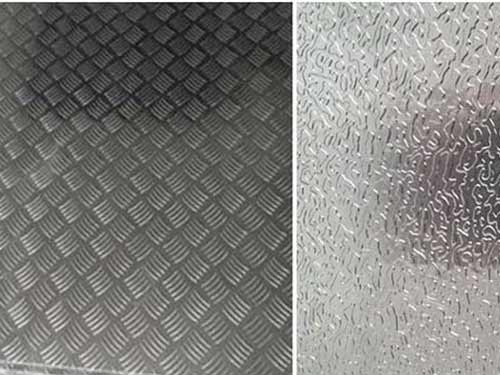 Aluminium chequered plate