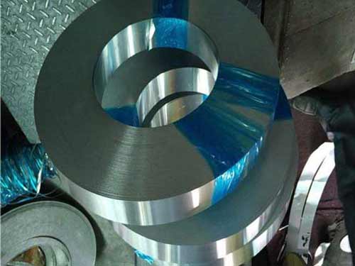 Aluminum strip for flexible air duct