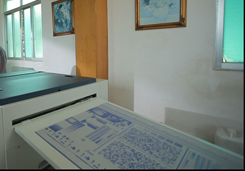 لوحة طباعة الألومنيوم ذات اللون الأزرق أوفست CTP