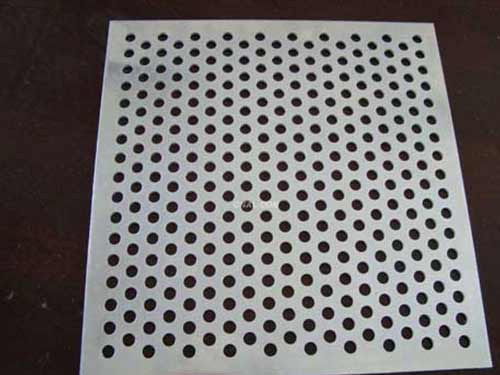 Hoja de aluminio micro perforada de 3 mm 3 mm de 4 mm