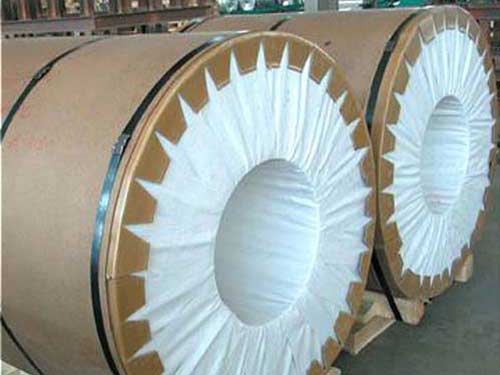 Aluminum coil for pipeline insulation