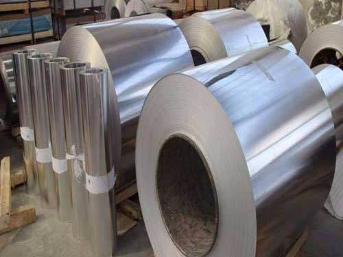 stock de bobines d'aluminium