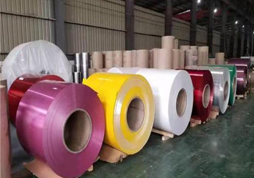 Color coated 0 4mm 0 5mm 0 6mm aluminum coil 3005